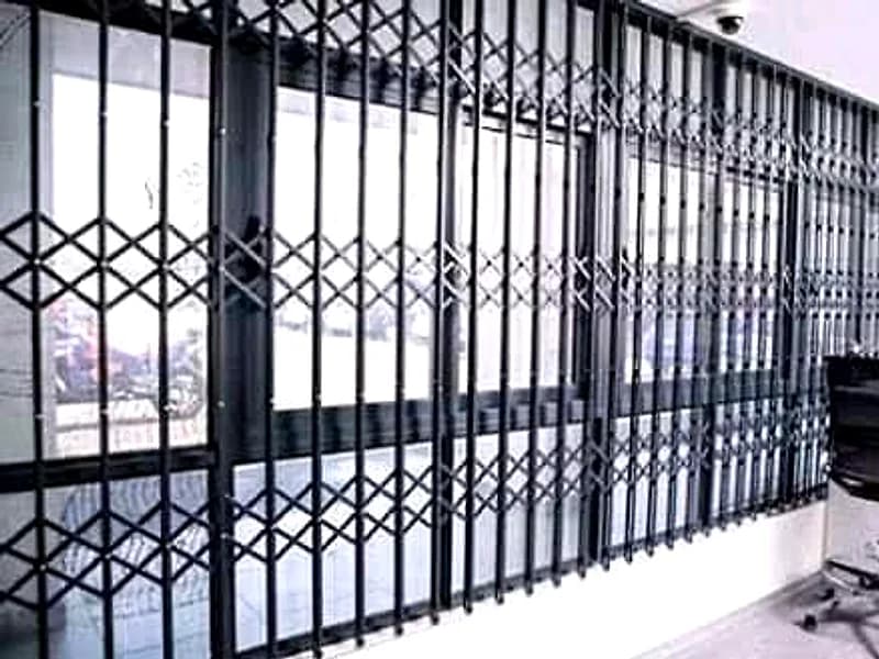 Collapsible Burglar Proofing by Fabrication Legend, Uganda, project 2