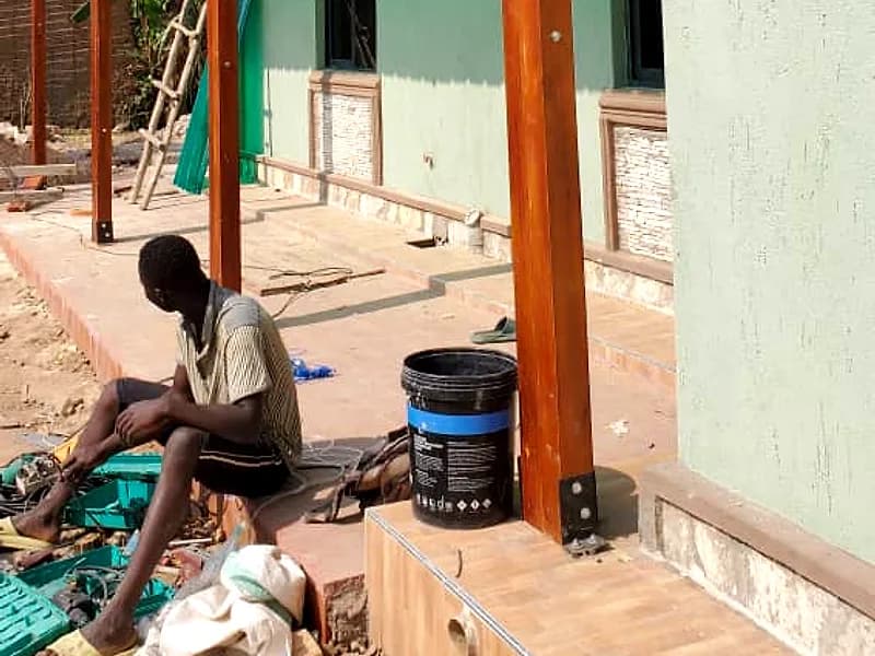 Pergola Shades by Fabrication Legend, Uganda, project 3