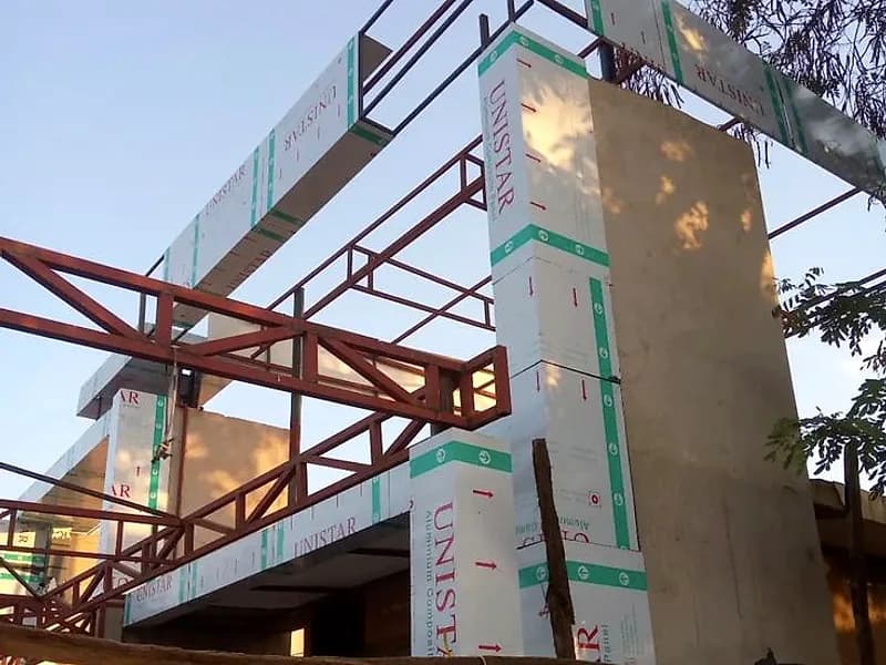 Wall Cladding by Fabrication Legend, Uganda, project 4