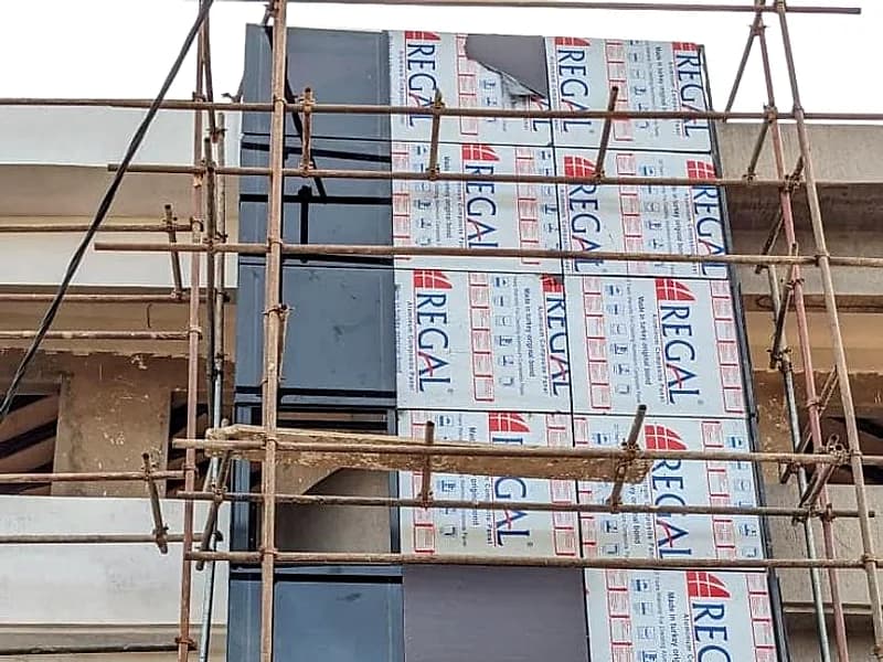 Wall Cladding by Fabrication Legend, Uganda, project 5