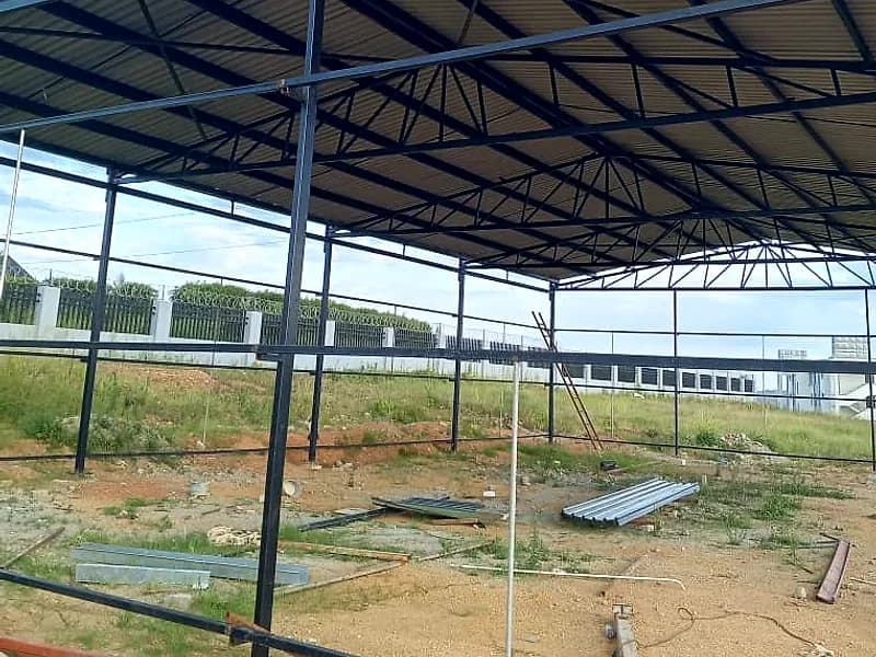 Warehouse Roofing by Fabrication Legend, Uganda, project 4