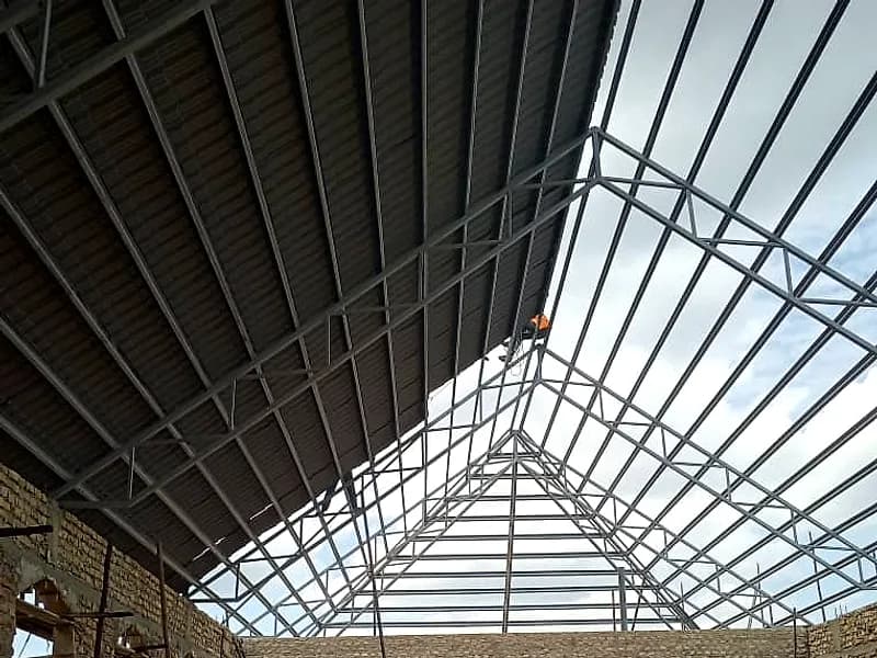 Warehouse Roofing by Fabrication Legend, Uganda, project 6