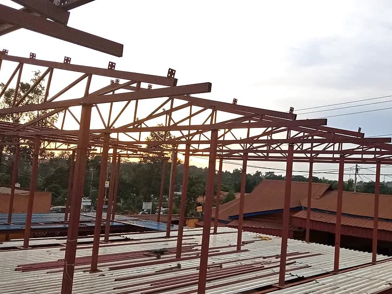 Warehouse Roofing by Fabrication Legend, Uganda, project 8