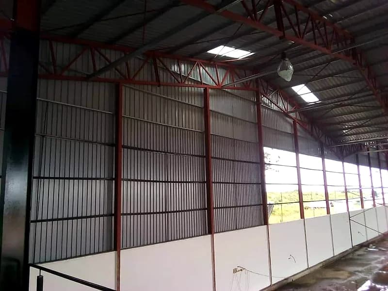Warehouse Roofing by Fabrication Legend, Uganda, project 9